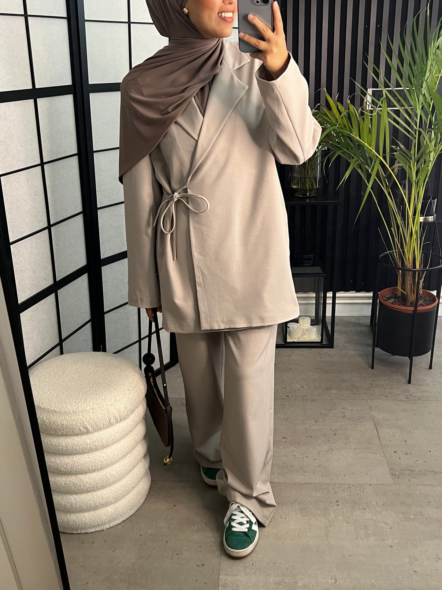Blazer Set - Beige