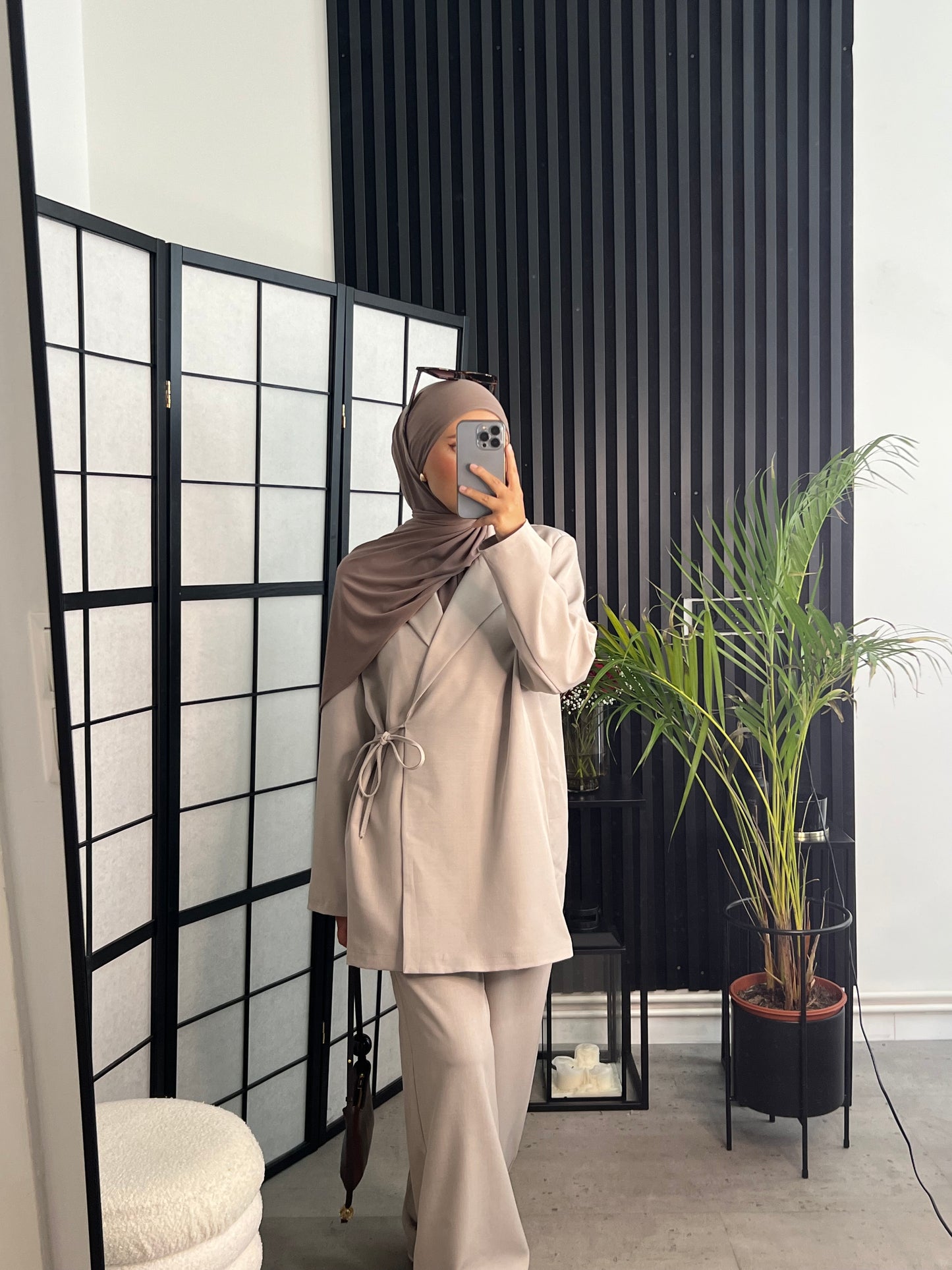 Blazer Set - Beige
