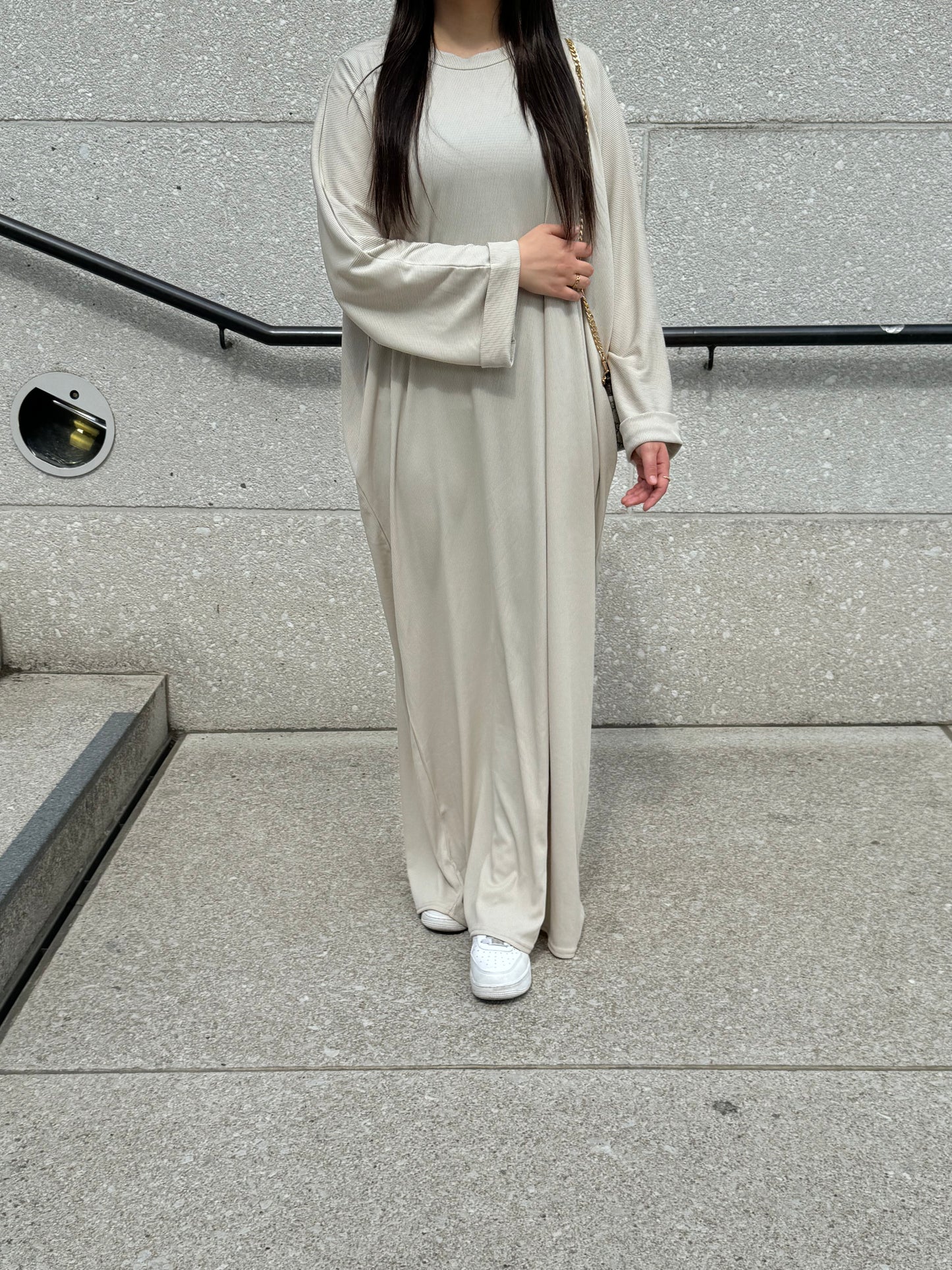 Comfy Abaya - Creme