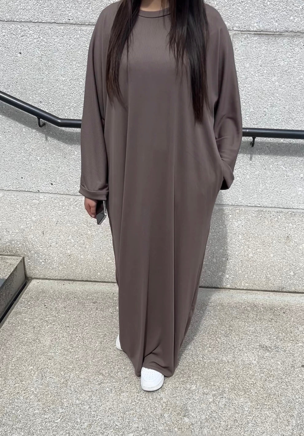 Comfy Abaya - Taupe