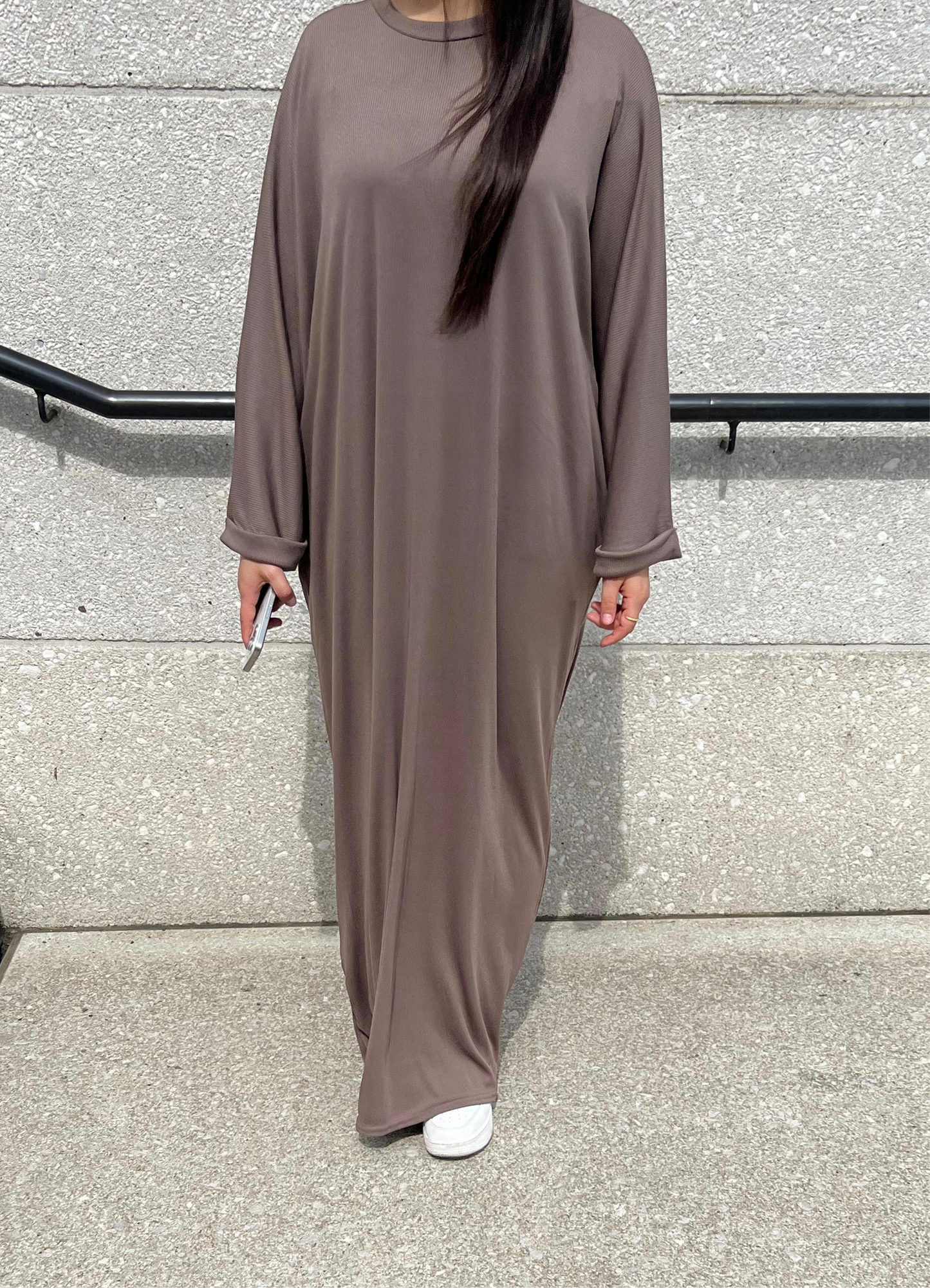 Comfy Abaya - Taupe