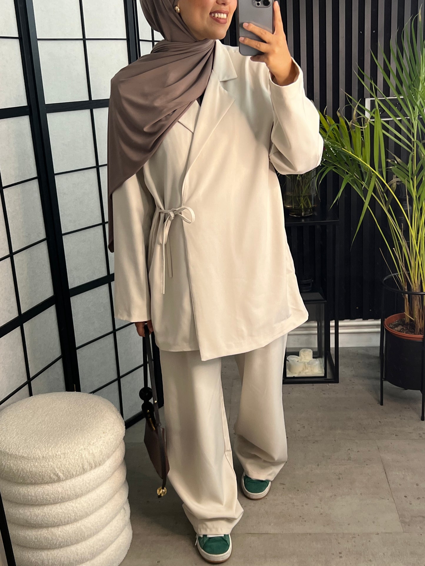 Blazer Set - Creme