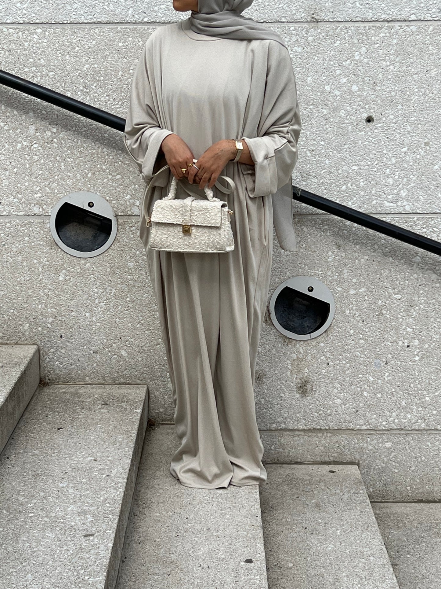 Comfy Abaya - Creme