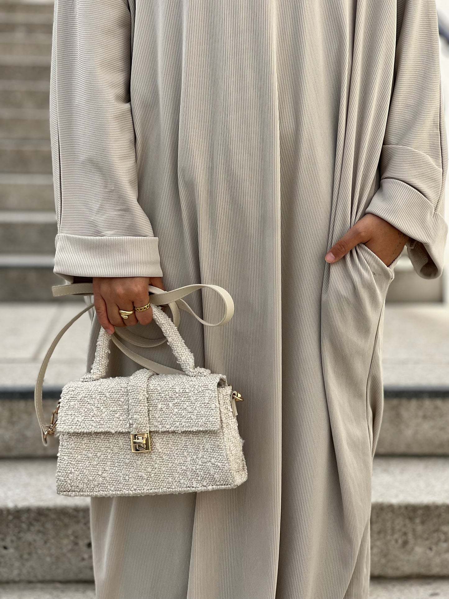 Comfy Abaya - Creme