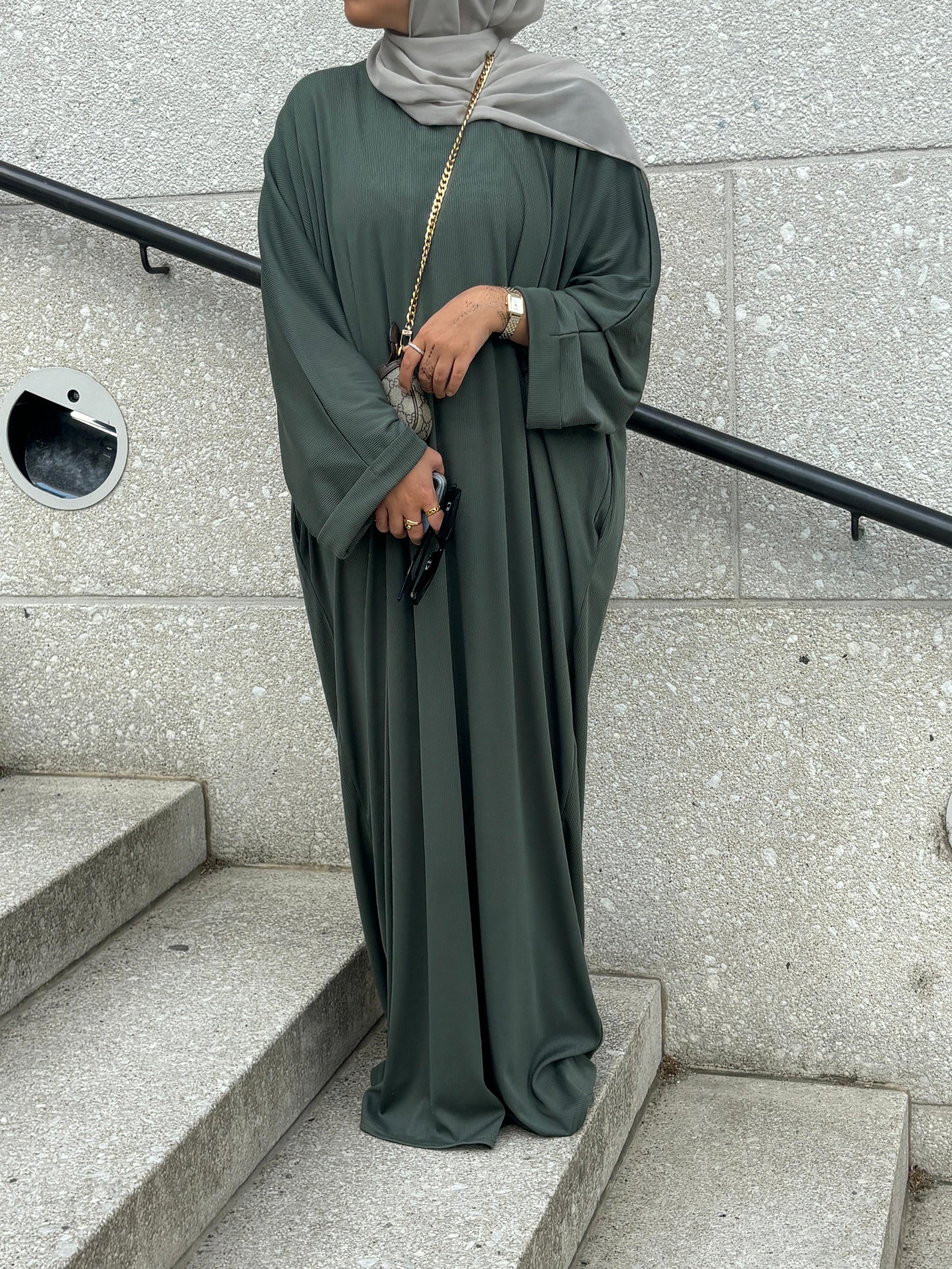 Comfy Abaya - Khaki
