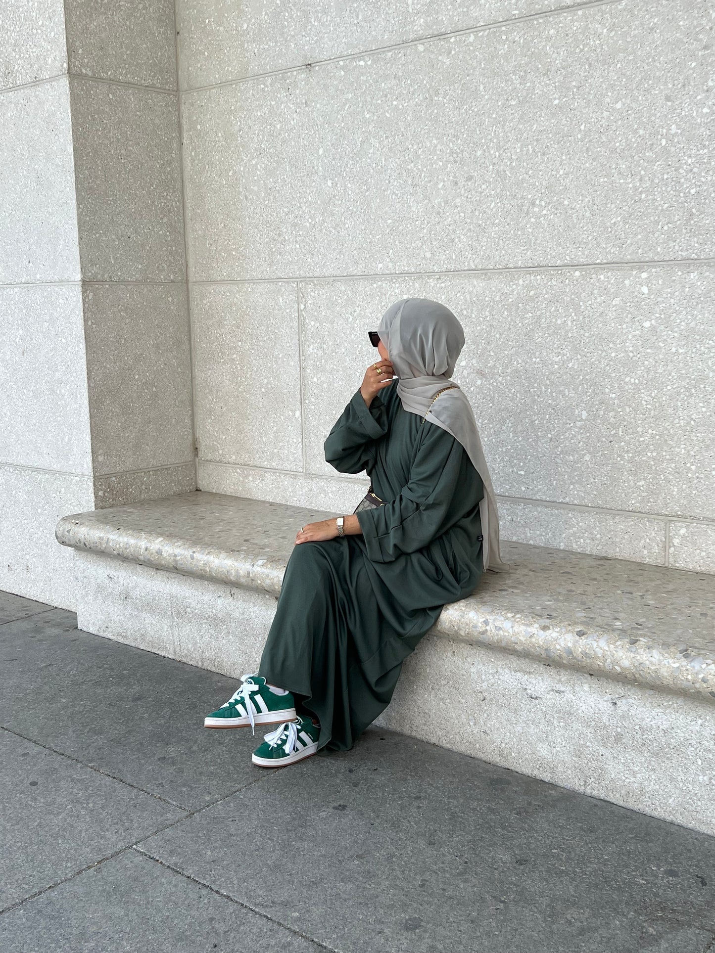 Comfy Abaya - Khaki