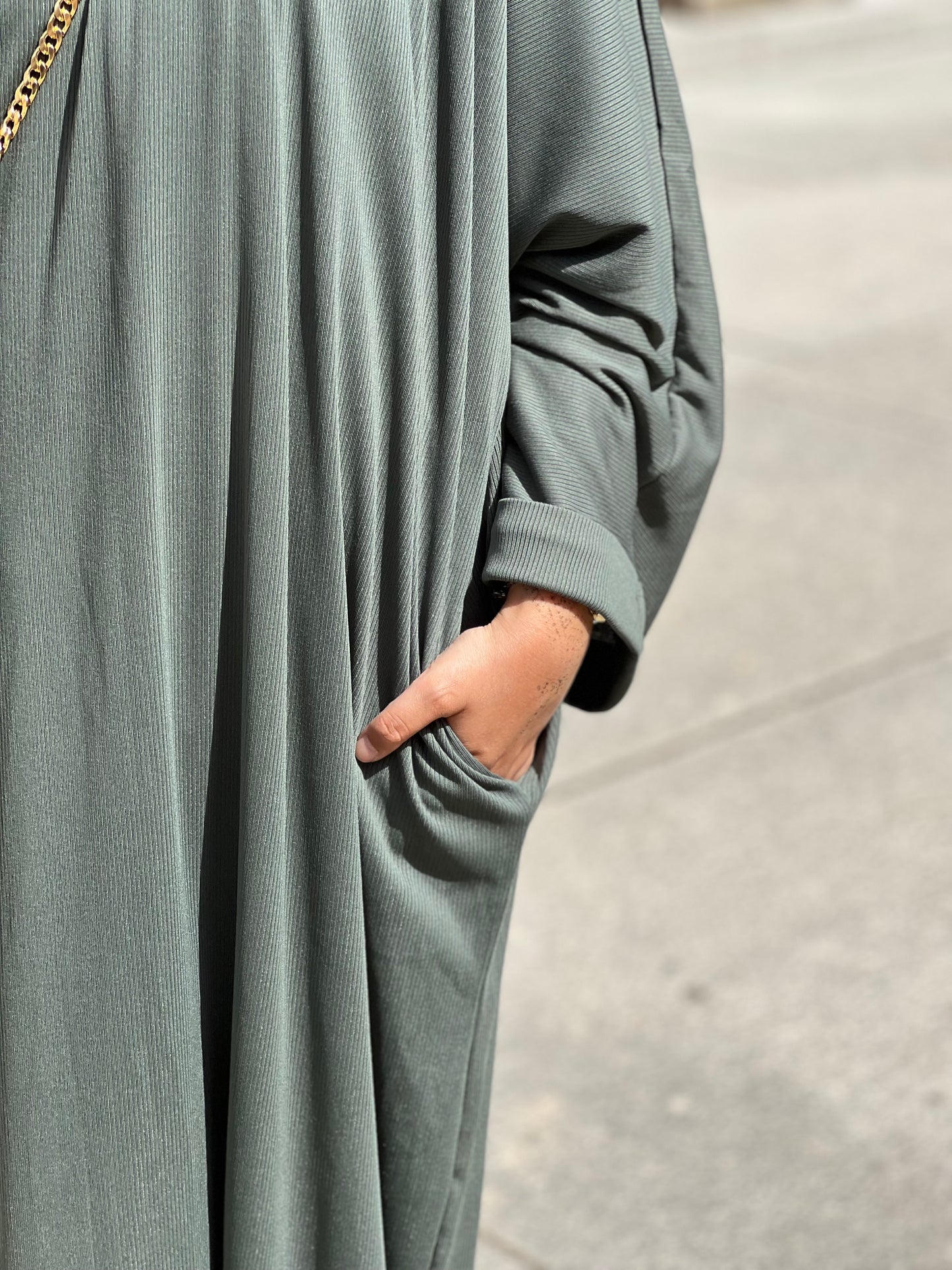 Comfy Abaya - Khaki