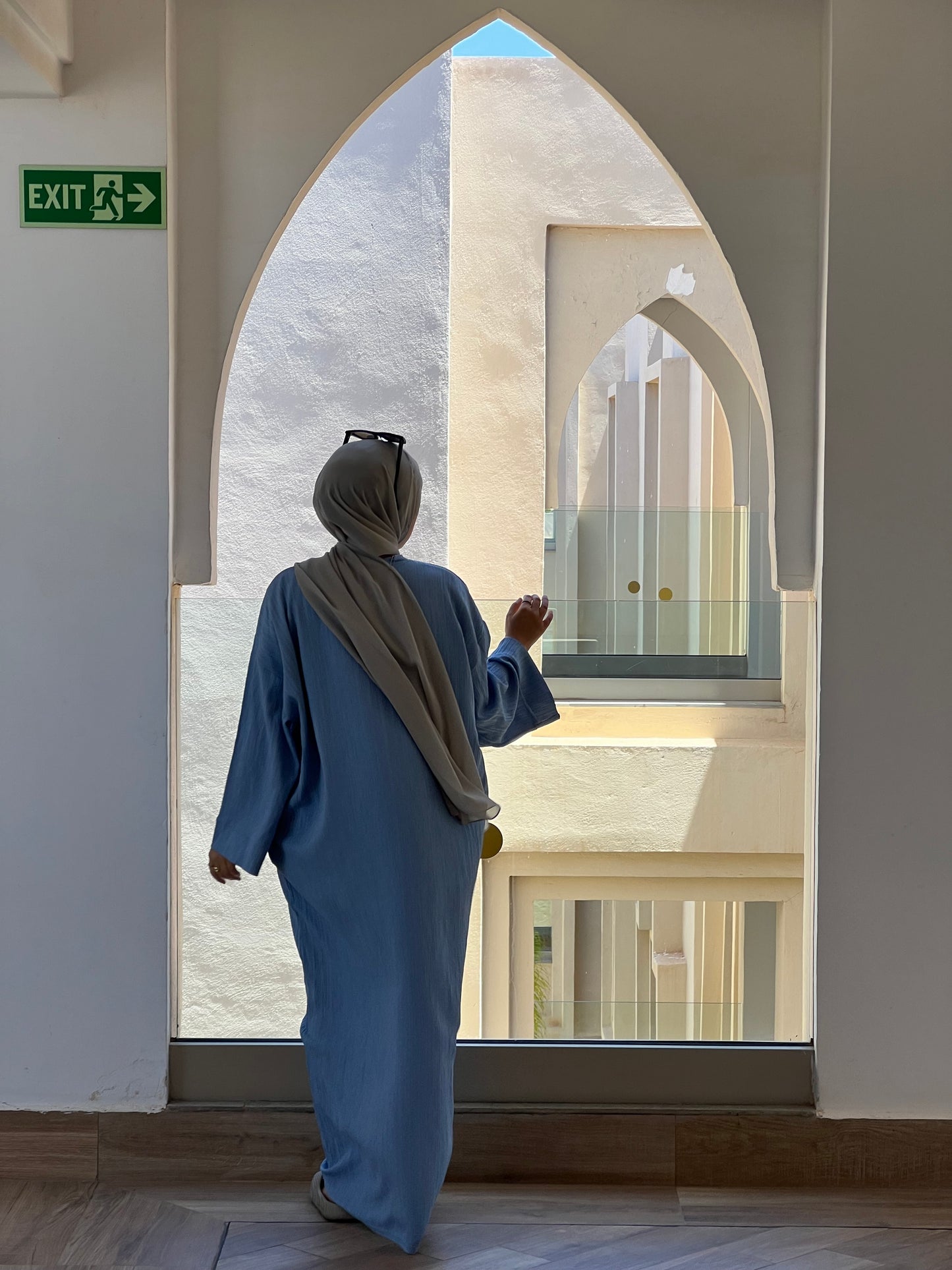 Everyday Abaya - Ocean Blue