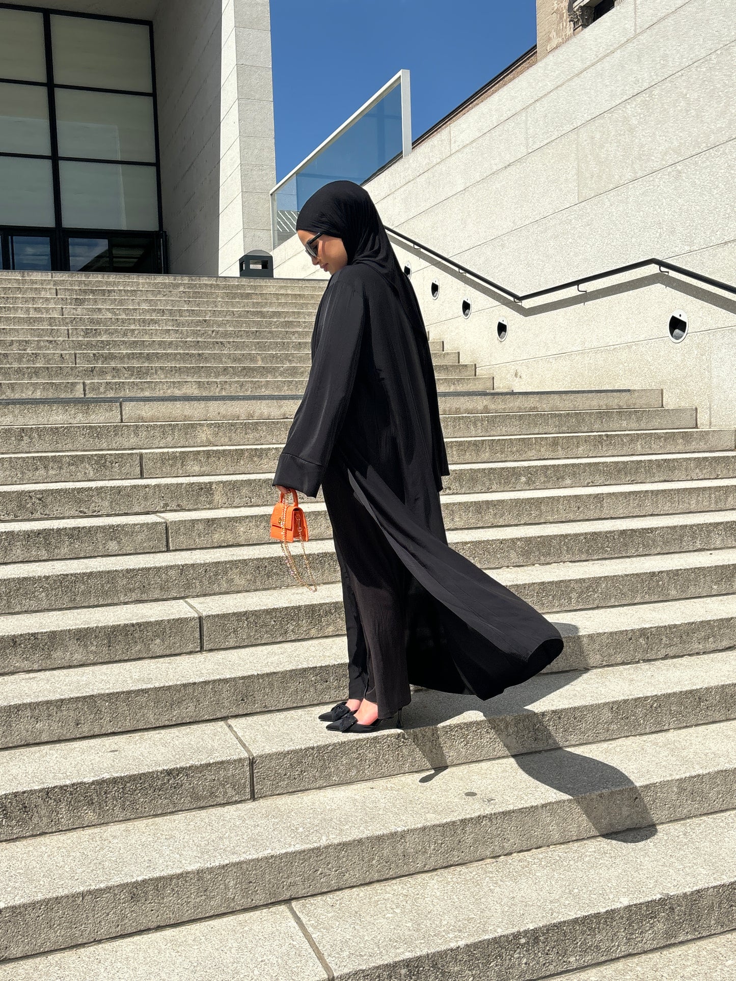 Kimono Abaya - Black