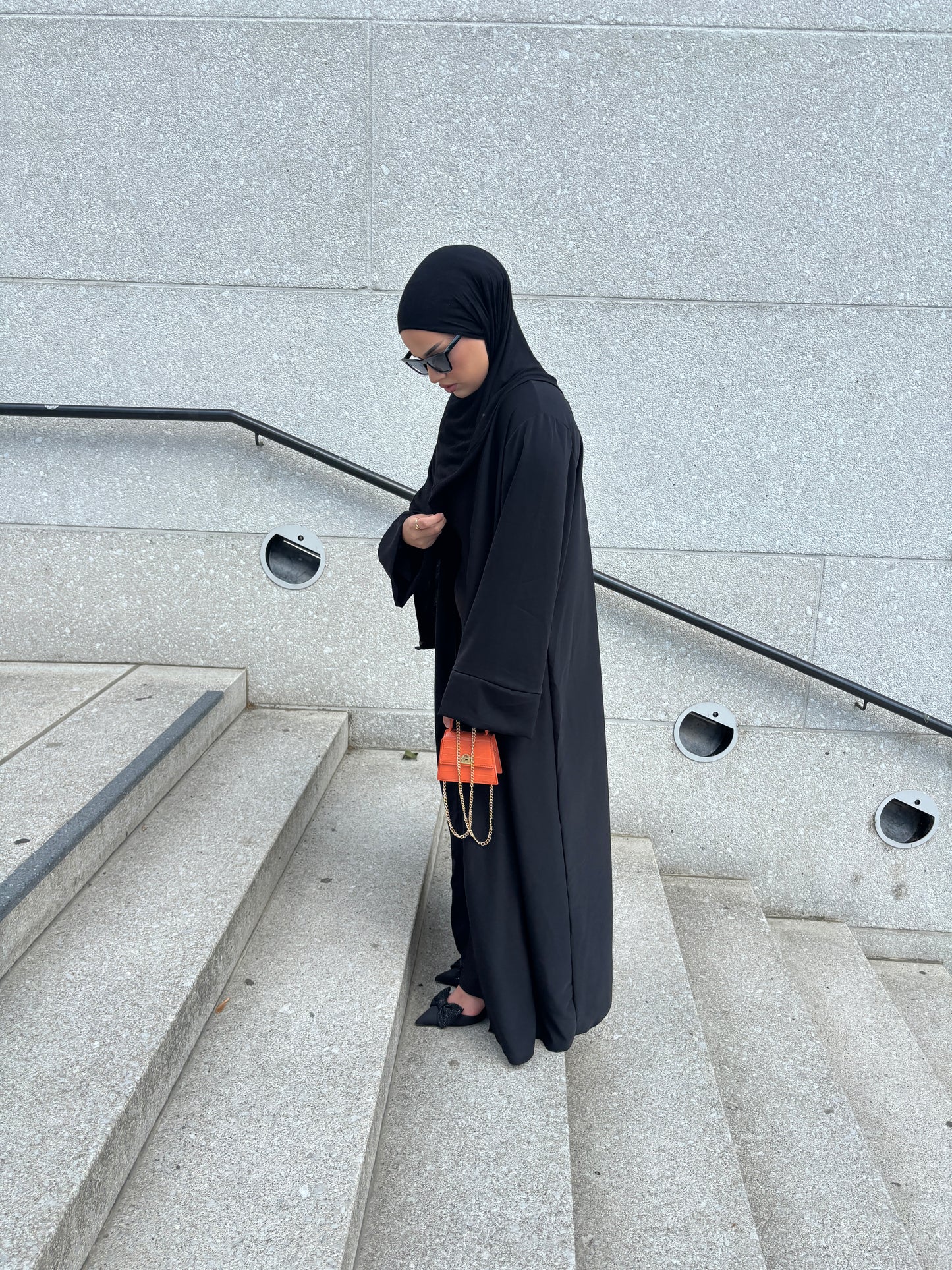Kimono Abaya - Black