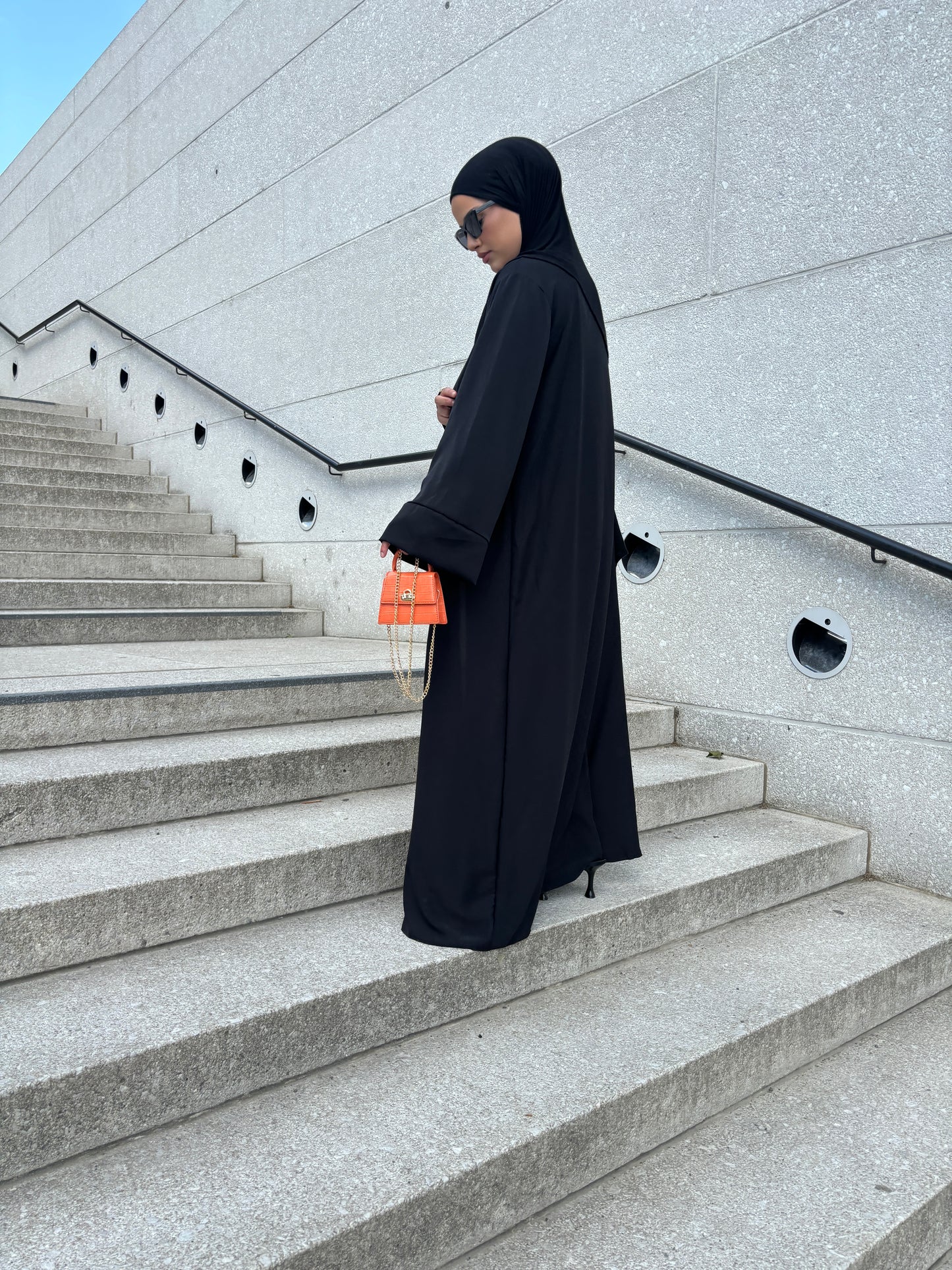 Kimono Abaya - Black