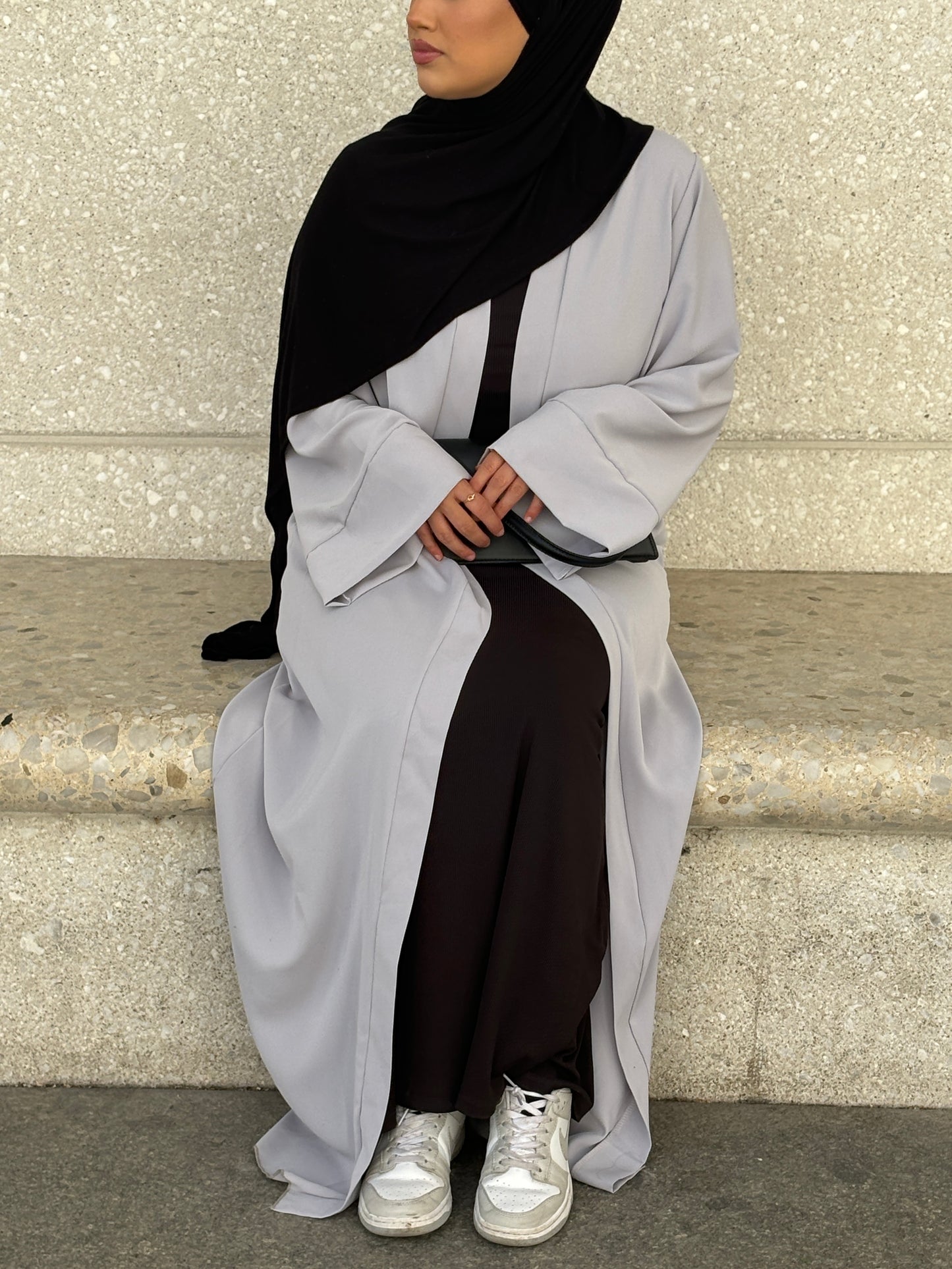 Kimono Abaya - Salt