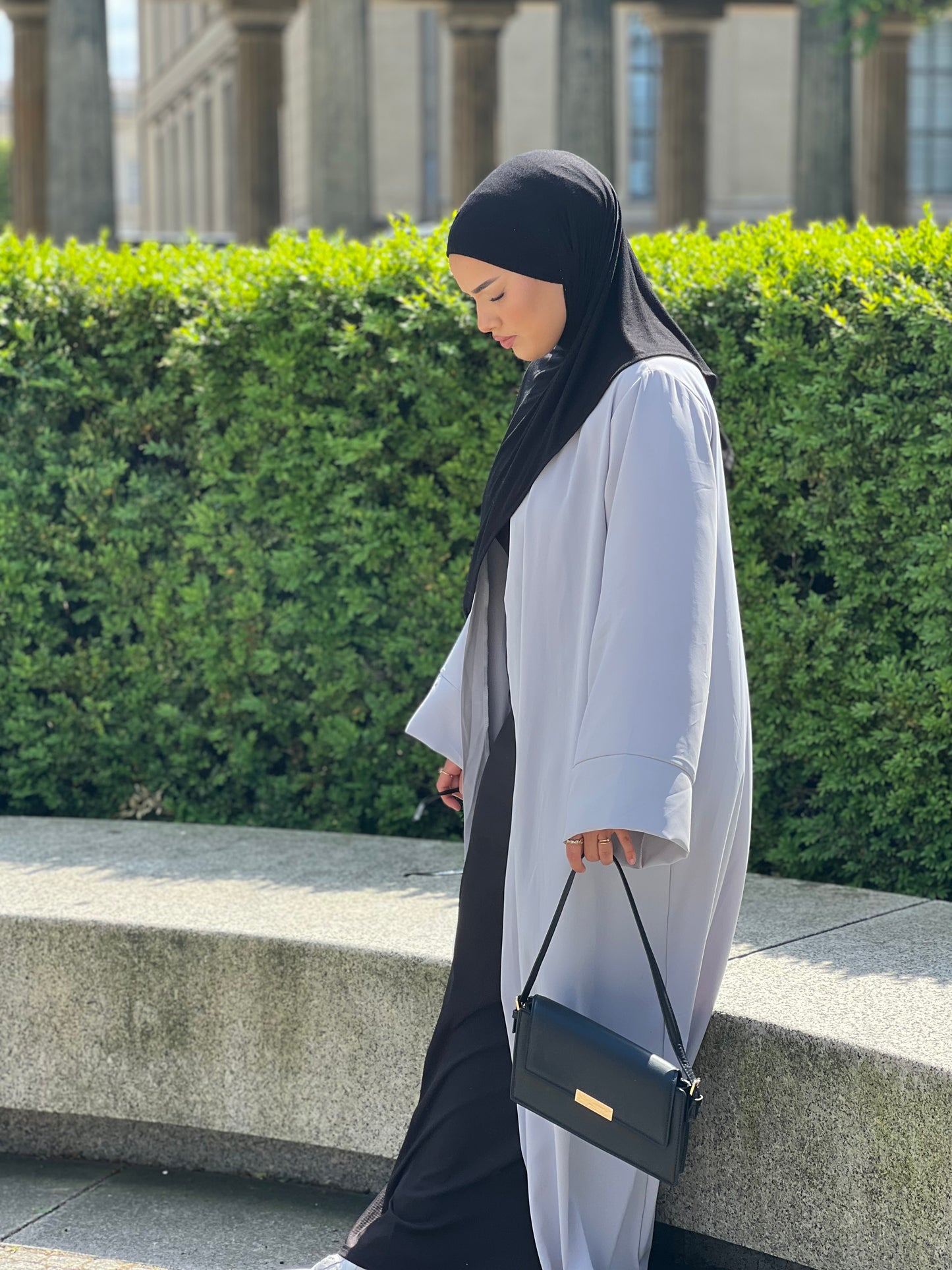 Kimono Abaya - Salt